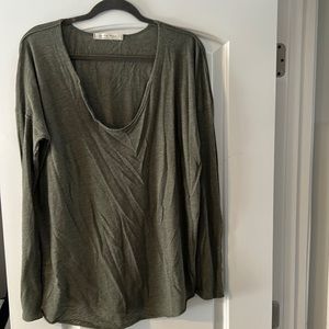 We the Free long sleeve oversized top